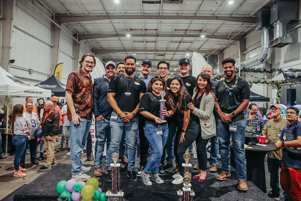 Winning the chili cookoff at the International Society of Automation fall event