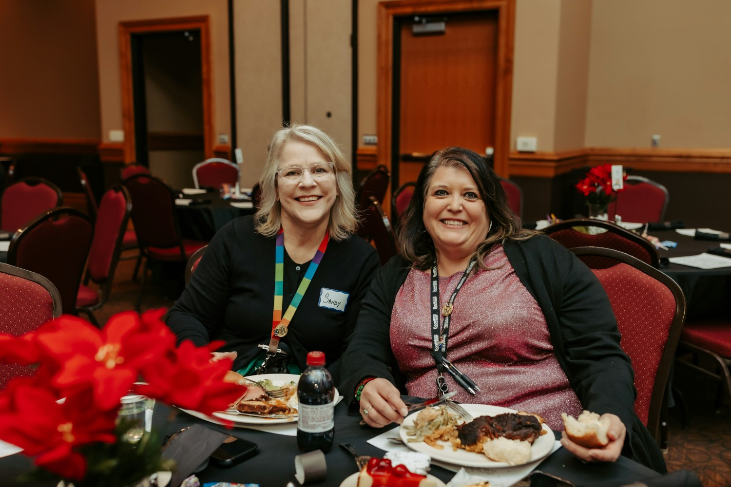 Team Members celebrating at the 2024 Holiday Party