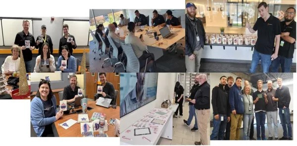 Sending letters to the troops at holiday time