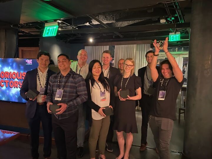 It's great to be industry recognized. 