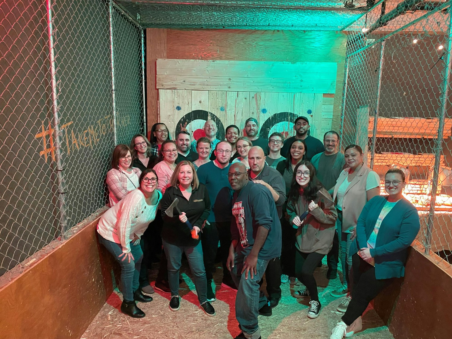 Firm Axe Throwing Event
