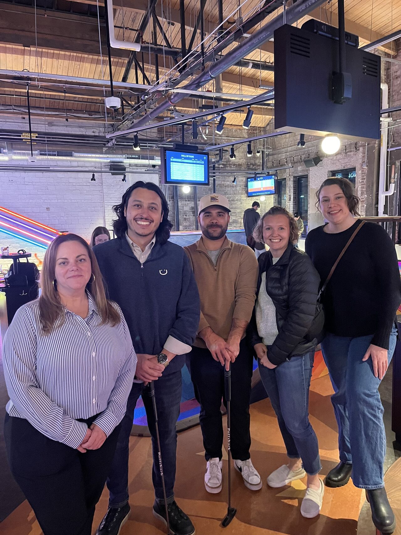 One of our many 3-3-3 outings where our team builds relationships outside of the office.