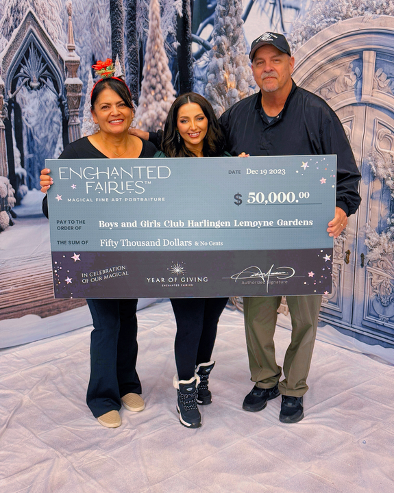 Boys & Girls Club donation