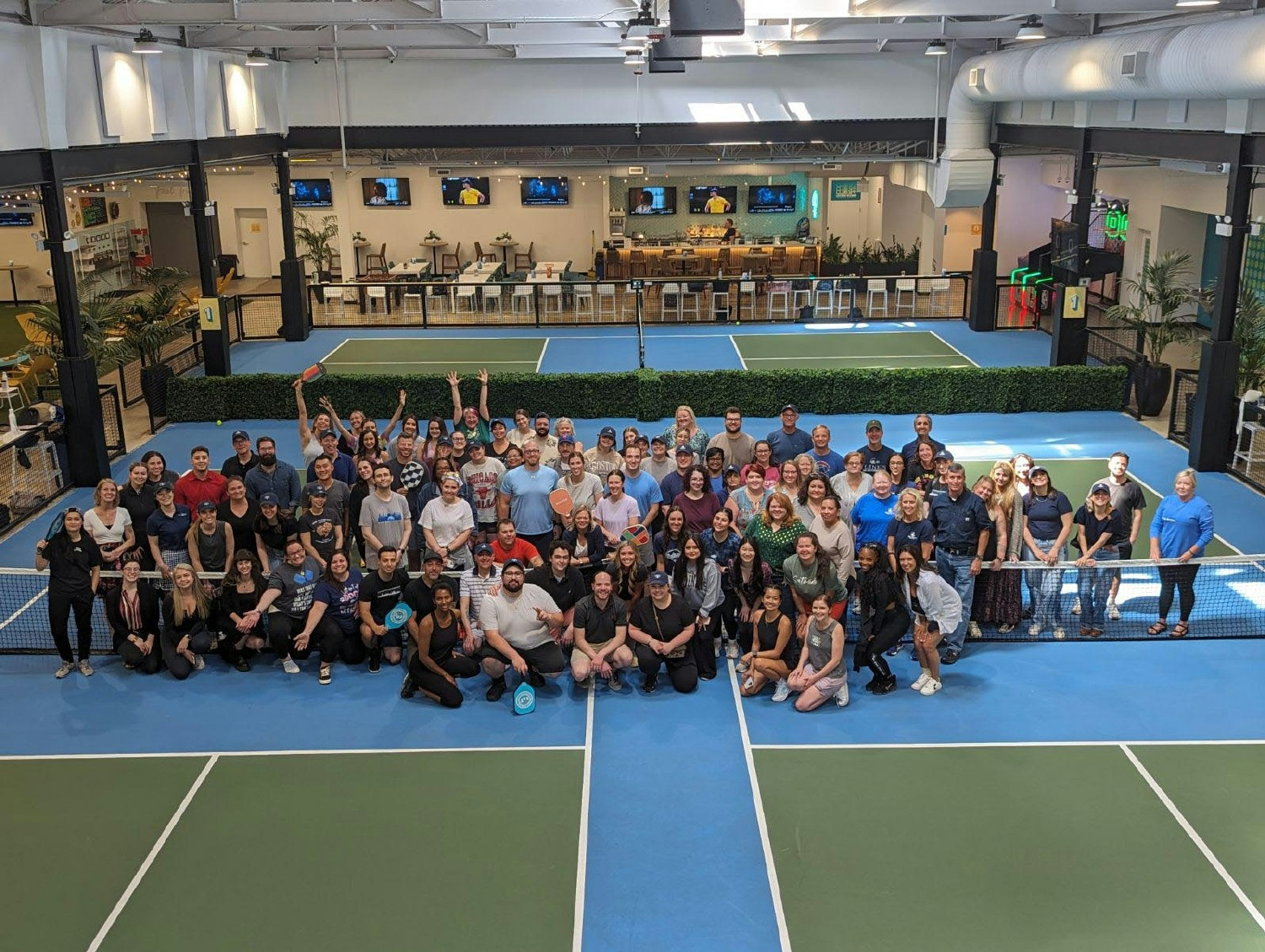 The 2024 summer Pickleball event.