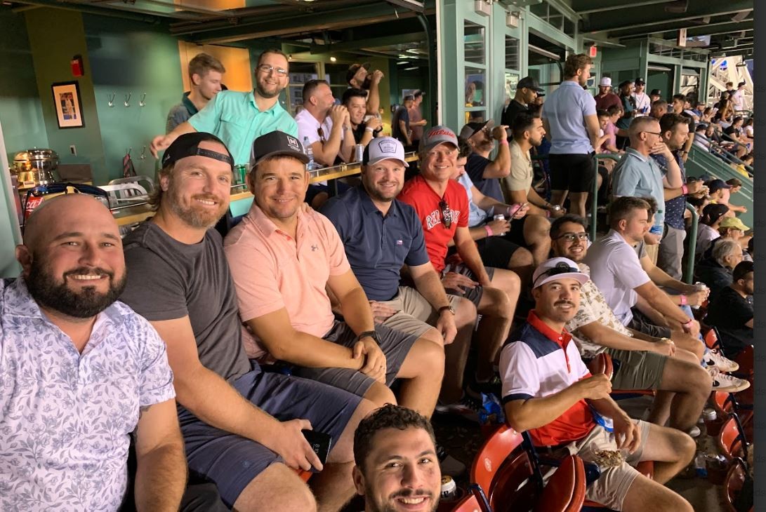 When you work hard, you want to play hard! Boston Red Sox Trip