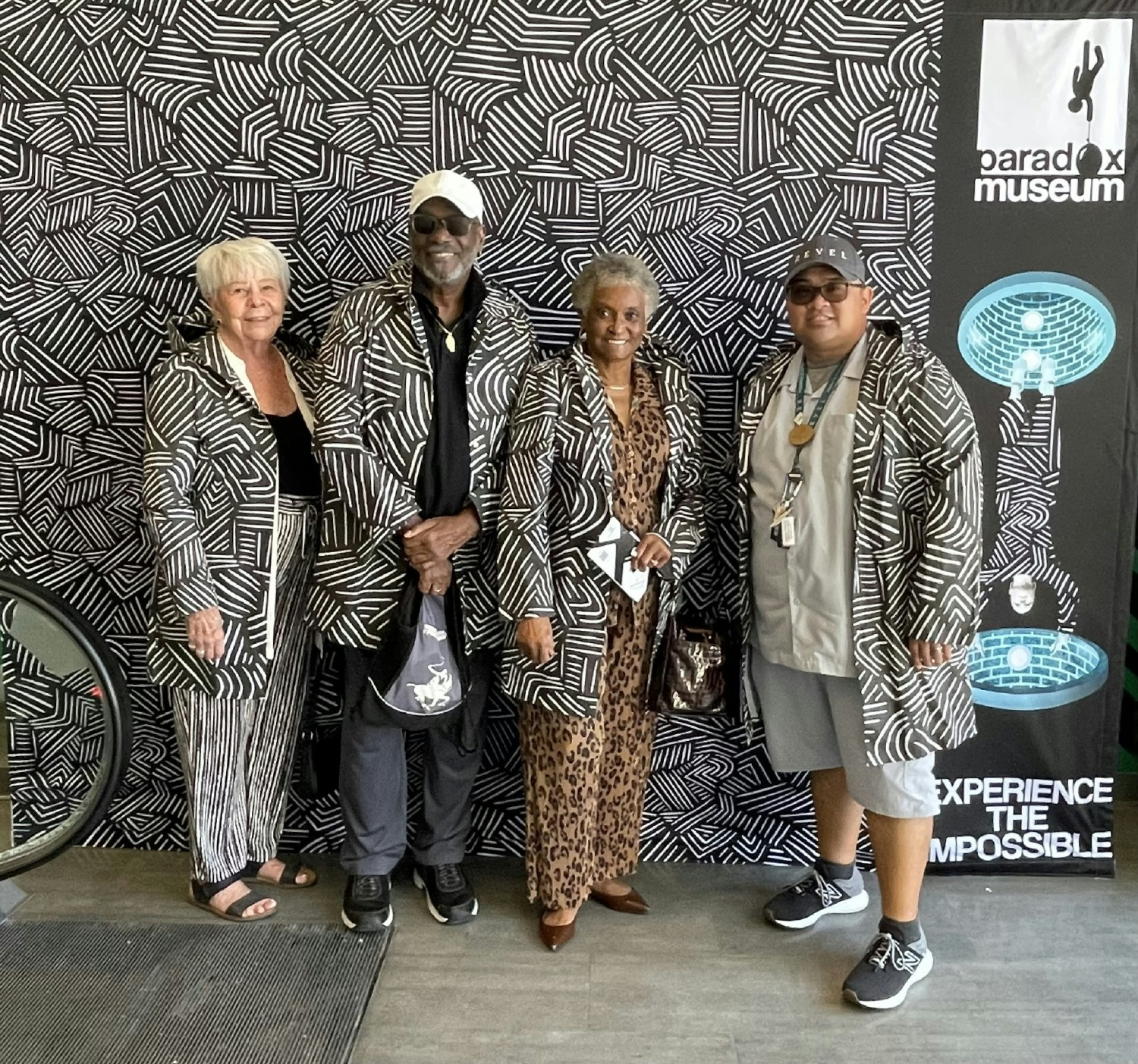 Emerson, Revel Vegas Driver, had a fantastic time exploring the illusions and wonders at the Paradox Museum.