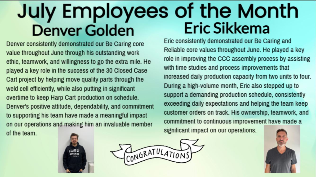 Celebrating employees who bring our Core Values to life and make a meaningful impact at InnerSpace.
