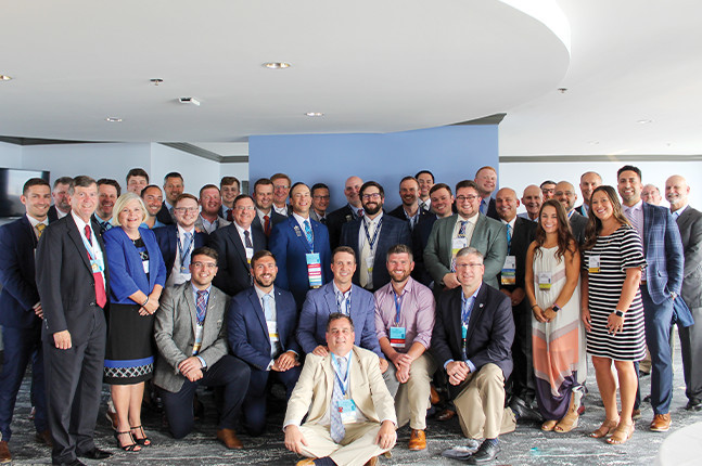 Staff at Grand Banquet at General Convention in Pittsburgh, PA