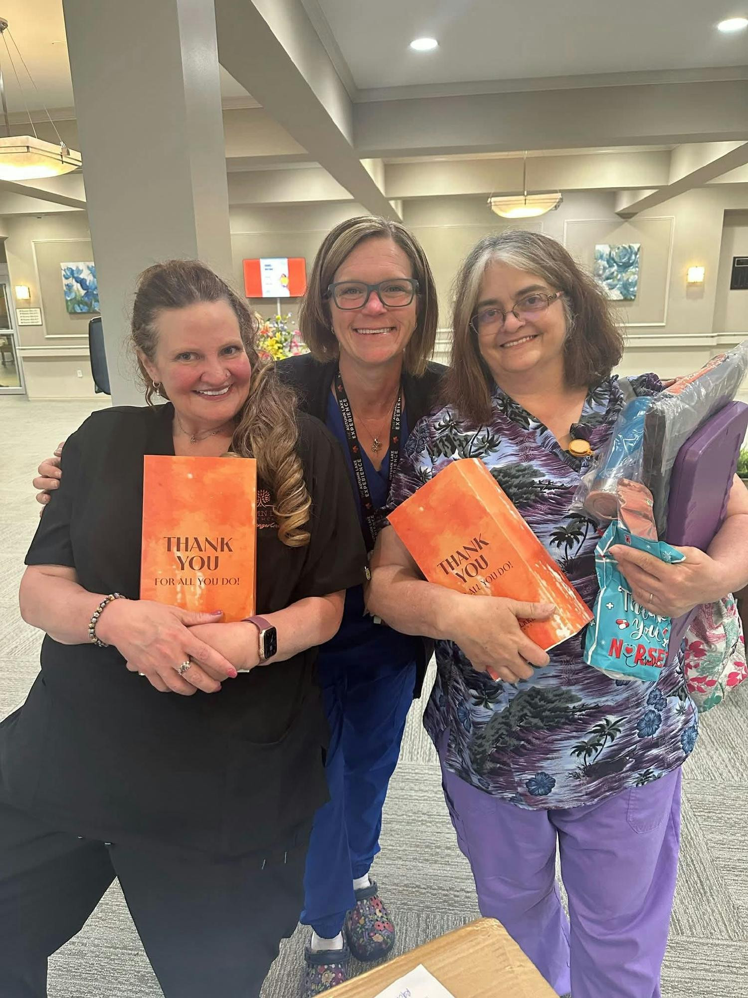Nursing Home Week means gifts for all staff, because showing up deserves recognition.
