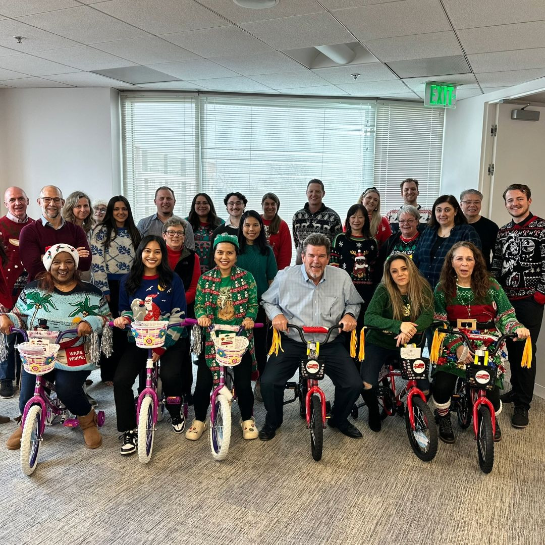 BPM's team in the Bay Area built bikes for foster youth over the holidays.