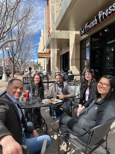 Some BPM virtual colleagues in Colorado met for coffee and conversation.