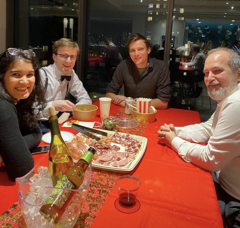 Team members during our Hollywood Winter Extravaganza!