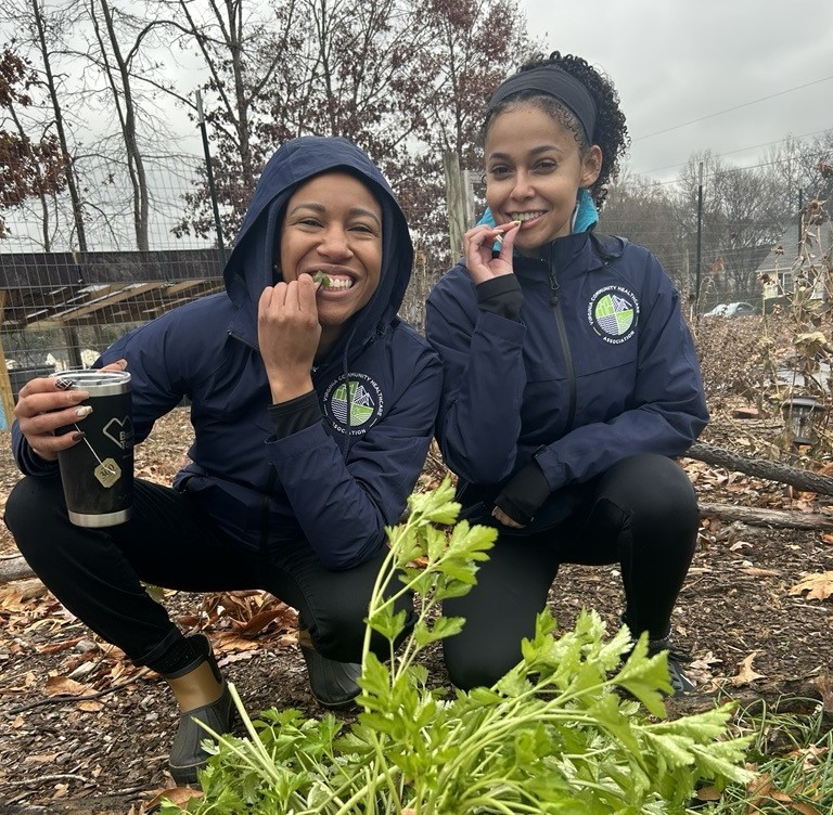 Volunteer Day at a local farm!