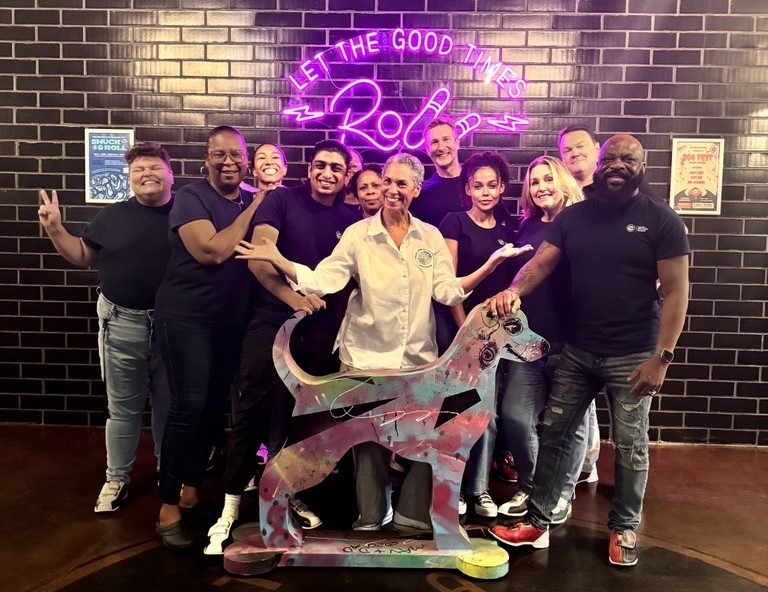 Having A Blast - Team Outing