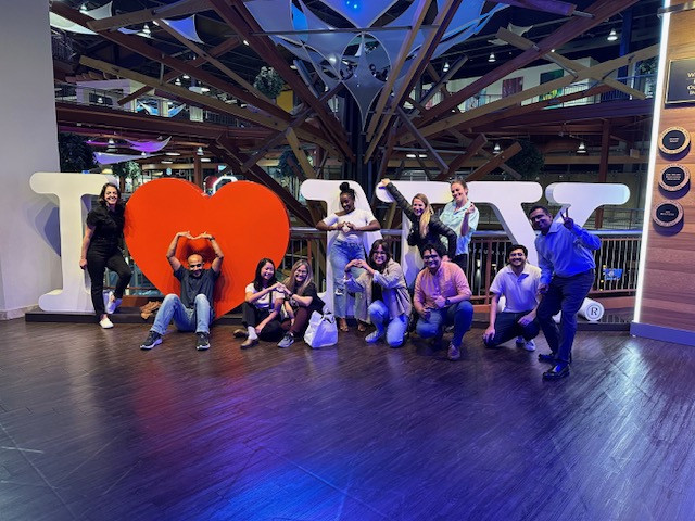 A portion of the Reactivate team having fun during an offsite in upstate New York.