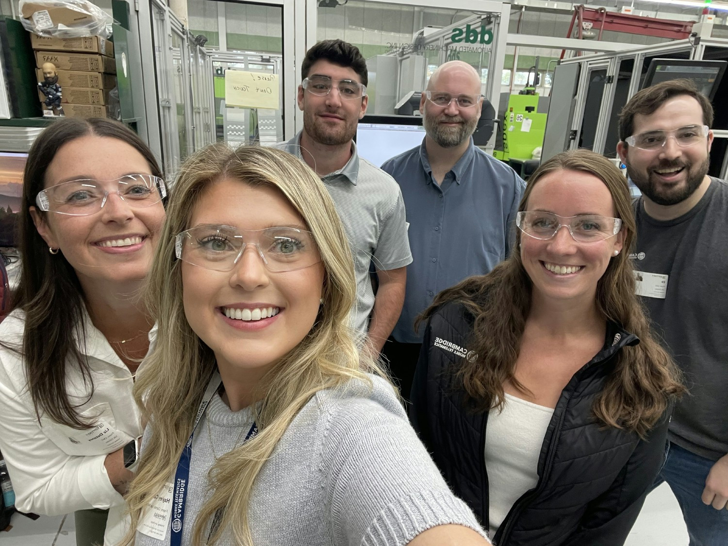 Our CMT Marketing team visits the tag plant to capture content and learn how CMT Tags go from assembly to windshield.