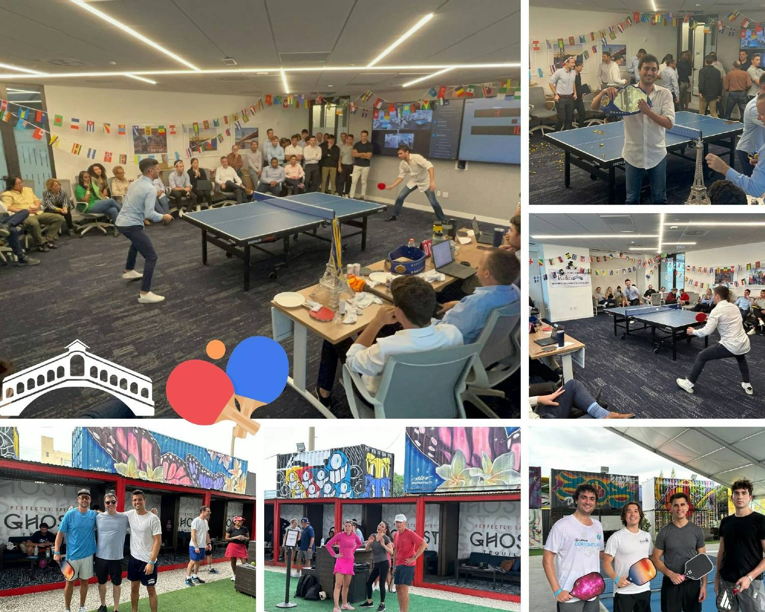 Miami’s annual Ping Pong and Asset Management’s Pickleball tournaments 2024.