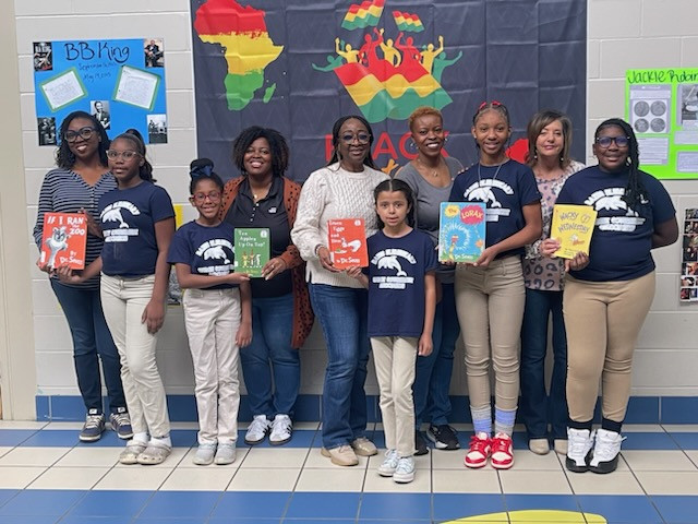 We support Read Across America Day in partnership with our adopted Jackson Public School, Bates Elementary.