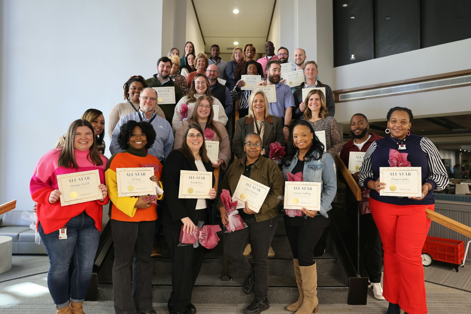 The Company All-Stars Celebration, where we reward the best of the best employees each year.