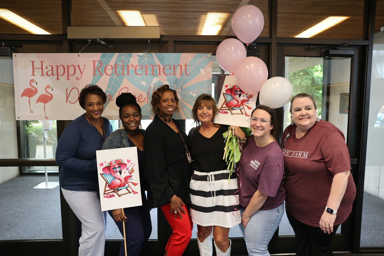 Honoring a 40-year employee with a special Retirement Walkout celebration.