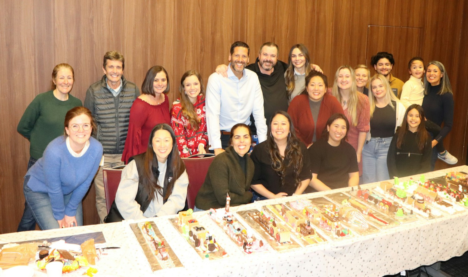 There’s nothing ugly about a little competition! Our team poses during our annual ugly sweater competition.