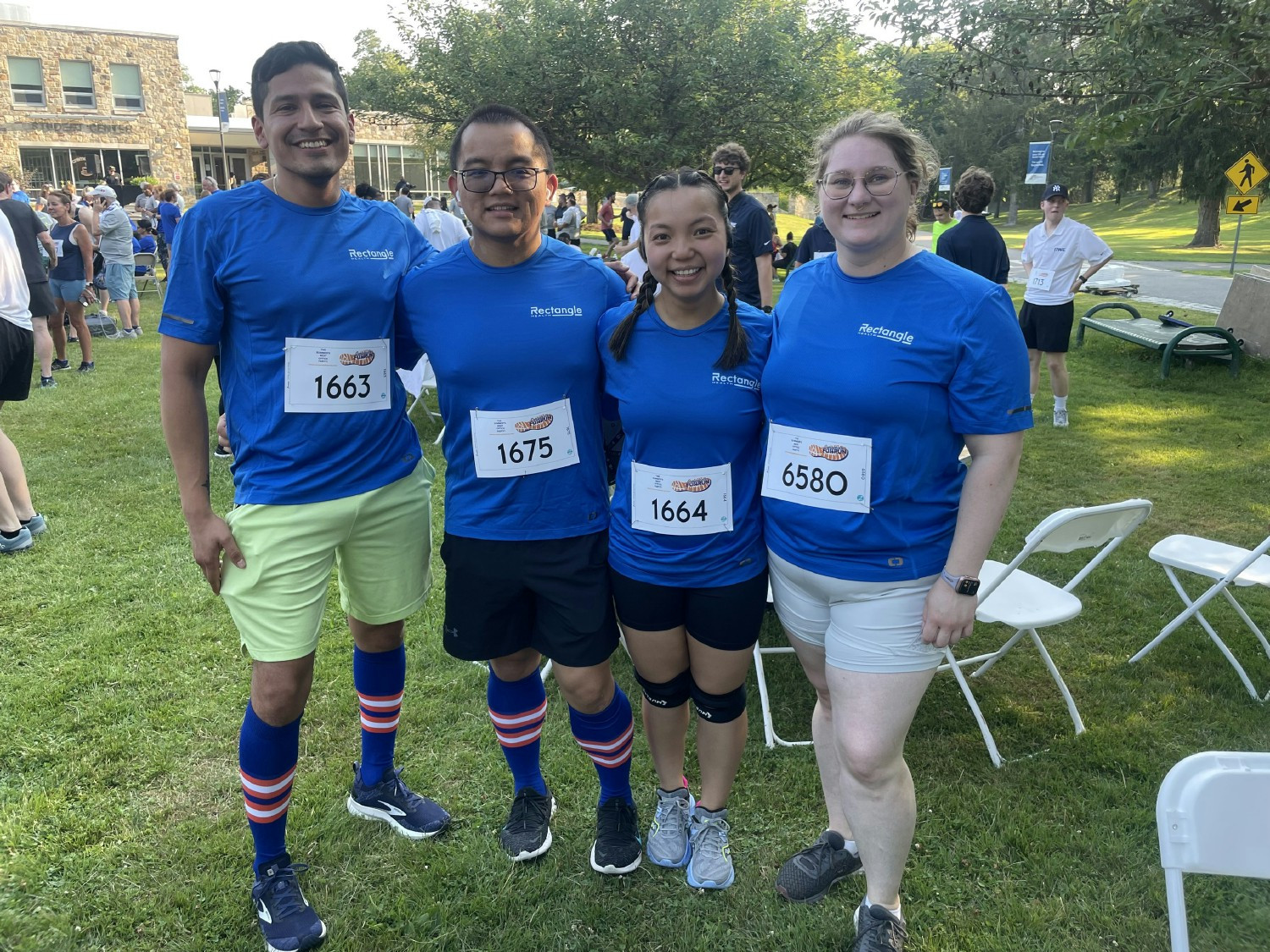 Some of our dedicated runner/team members.