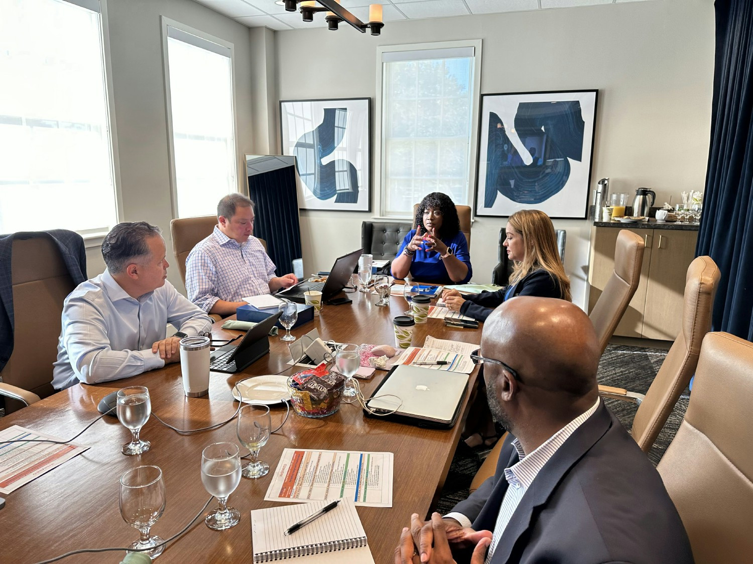 Inspired Solutions Leaders in-person and Virtual Yearly Strategic Planning Meeting