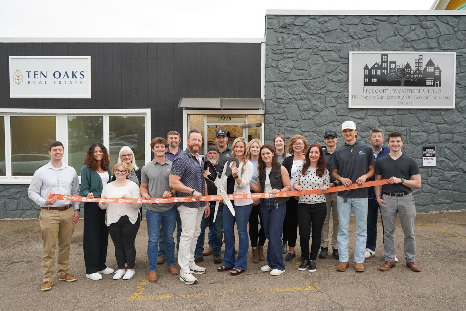 Our Grand Opening for our office. 