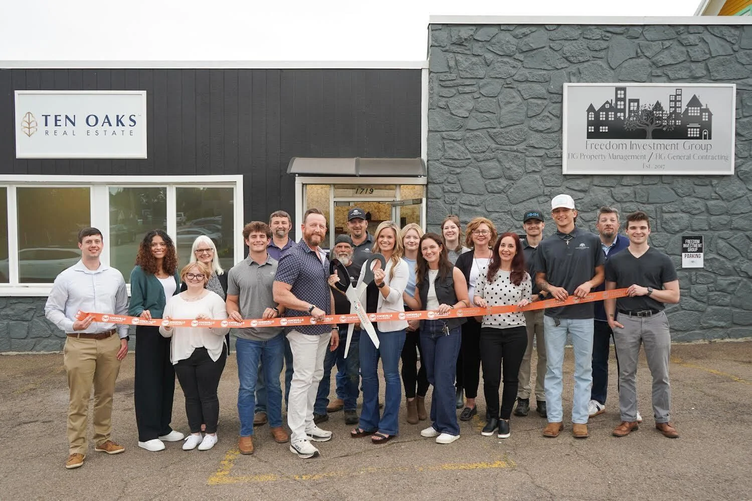 Our Grand Opening for our office. 