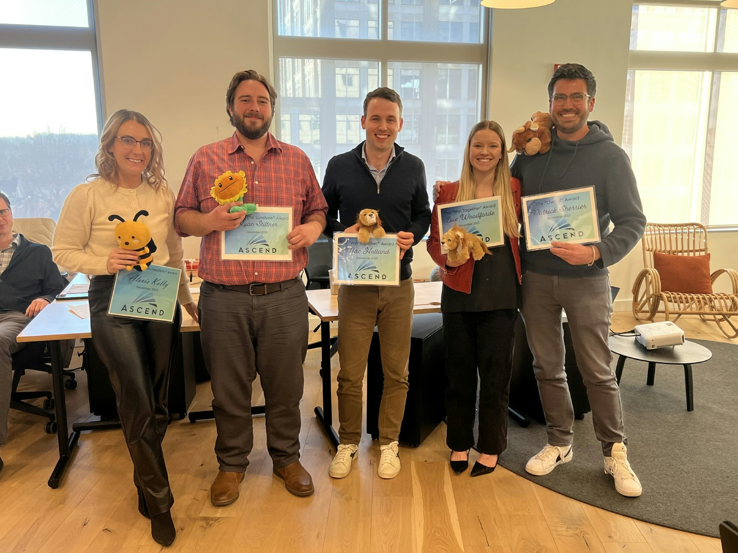 Values award winners