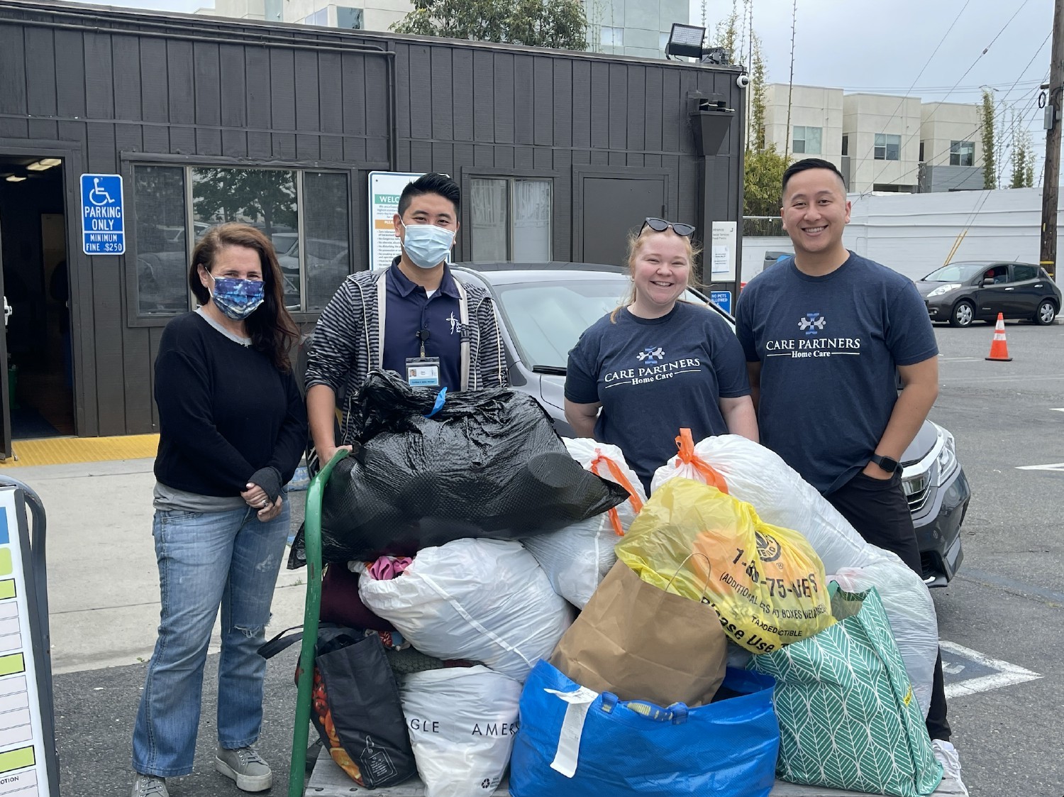 In honor of Earth Day, our CP Family held a clothing drive to donate to a local community health center.