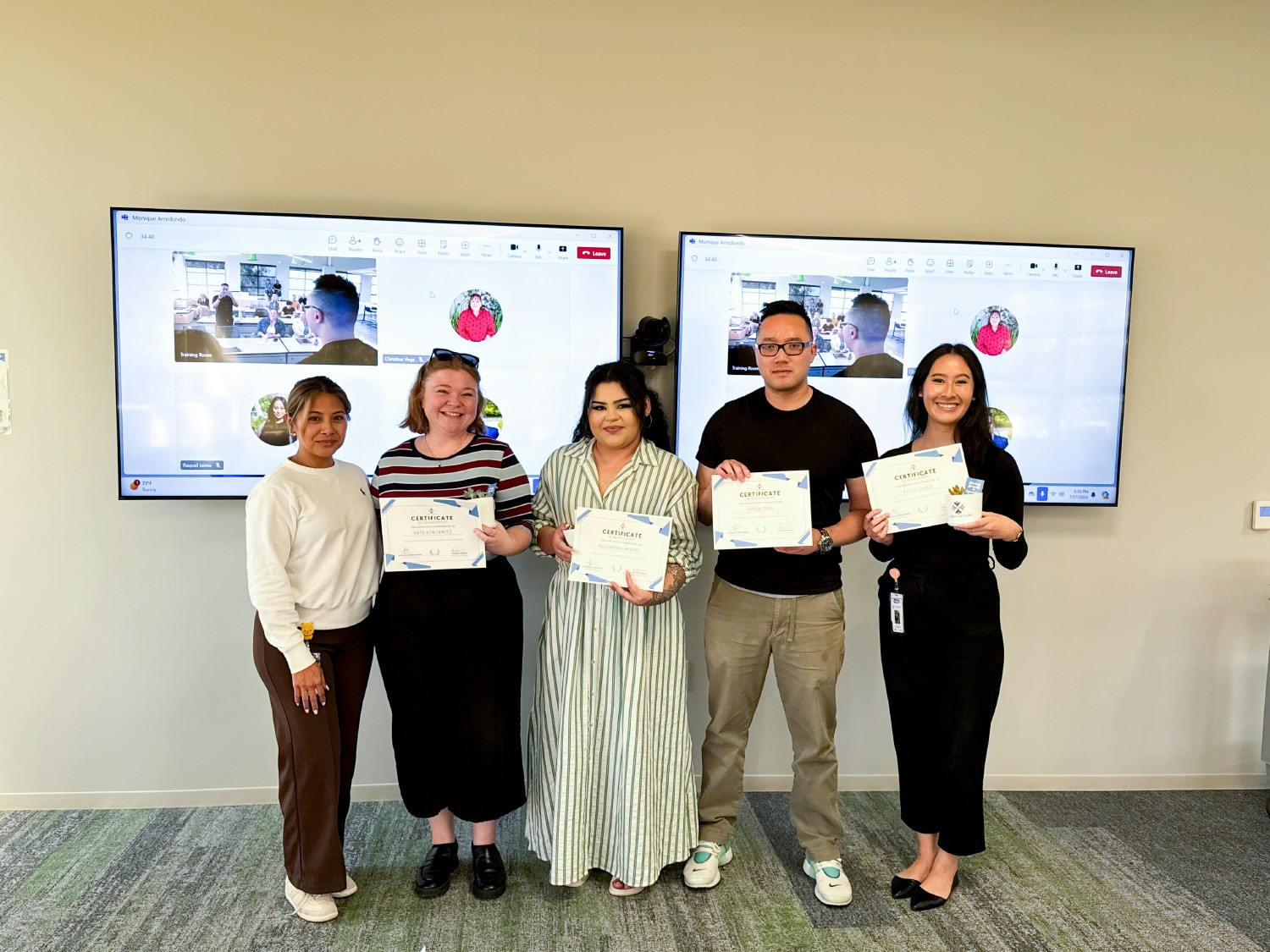 Connection Event celebrating those in the homecare division for their hardwork and dedication!