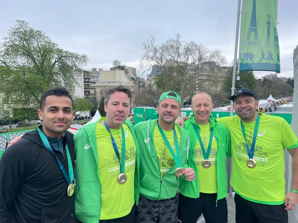 Paris Marathon with Schneider Electric