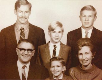 The Tamlyn Family - 1971.  All 4 sons have been an integral part of the growth of their father's dream and legacy.  