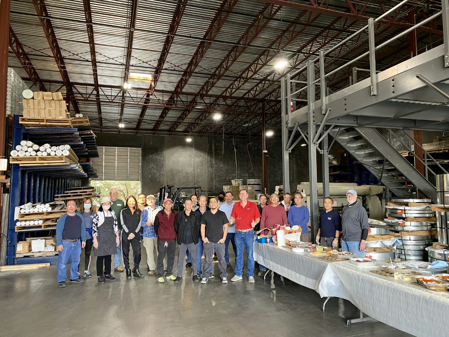 Celebrating a record month with our team at our Dallas, Tx plant!  Most of the team has been with us for over 10 years! 