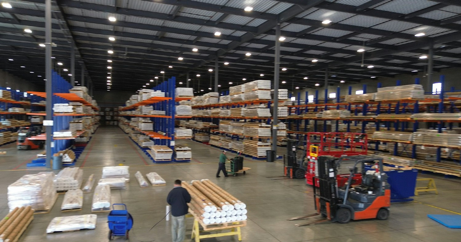 A clean warehouse is a safe warehouse! TeamTamlyn takes pride in keeping our workspace organized and hazard-free.