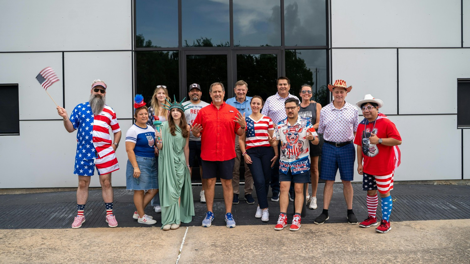 Stars, stripes, BBQ & TeamTamlyn! We celebrated the 4th the best way we know how—good food, fun & festive costumes!