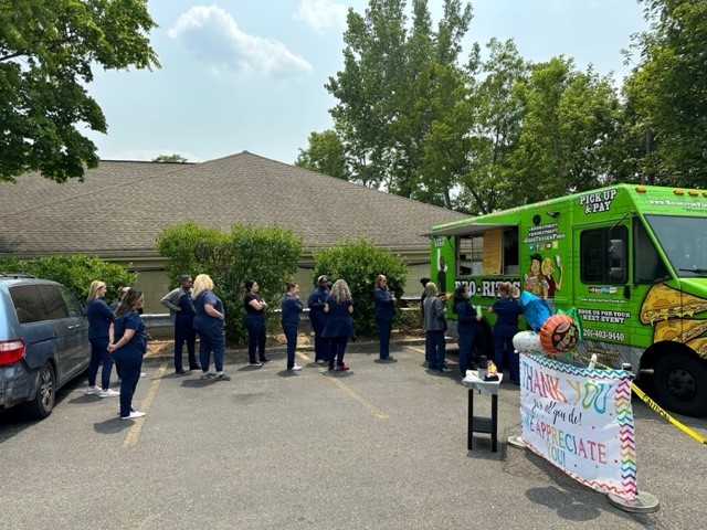 Employee Appreciation Day with Food Truck onsite hosted by Radiology Associates of Ridgewood