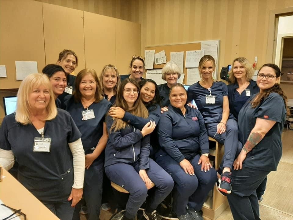 Our Mammo and Ultrasound Team creatively sharing space during our renovation to enhance our workplace