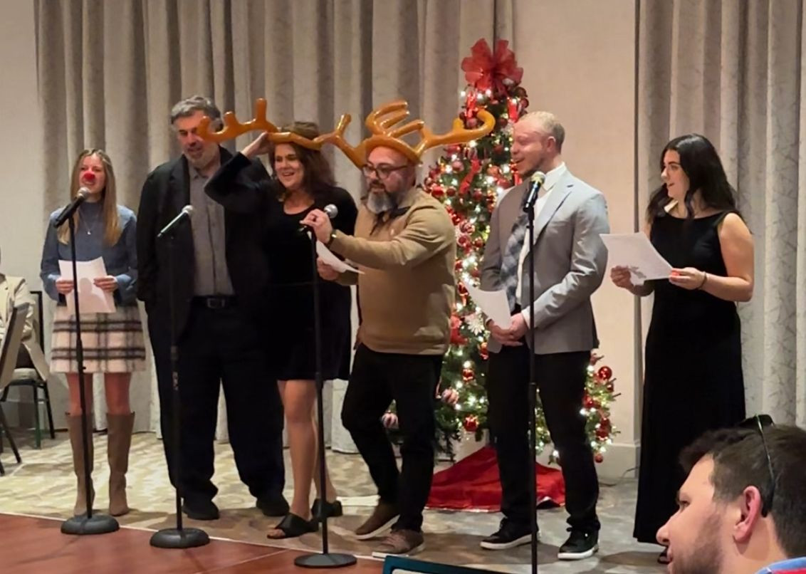 Connors Group annual staff session festivities.