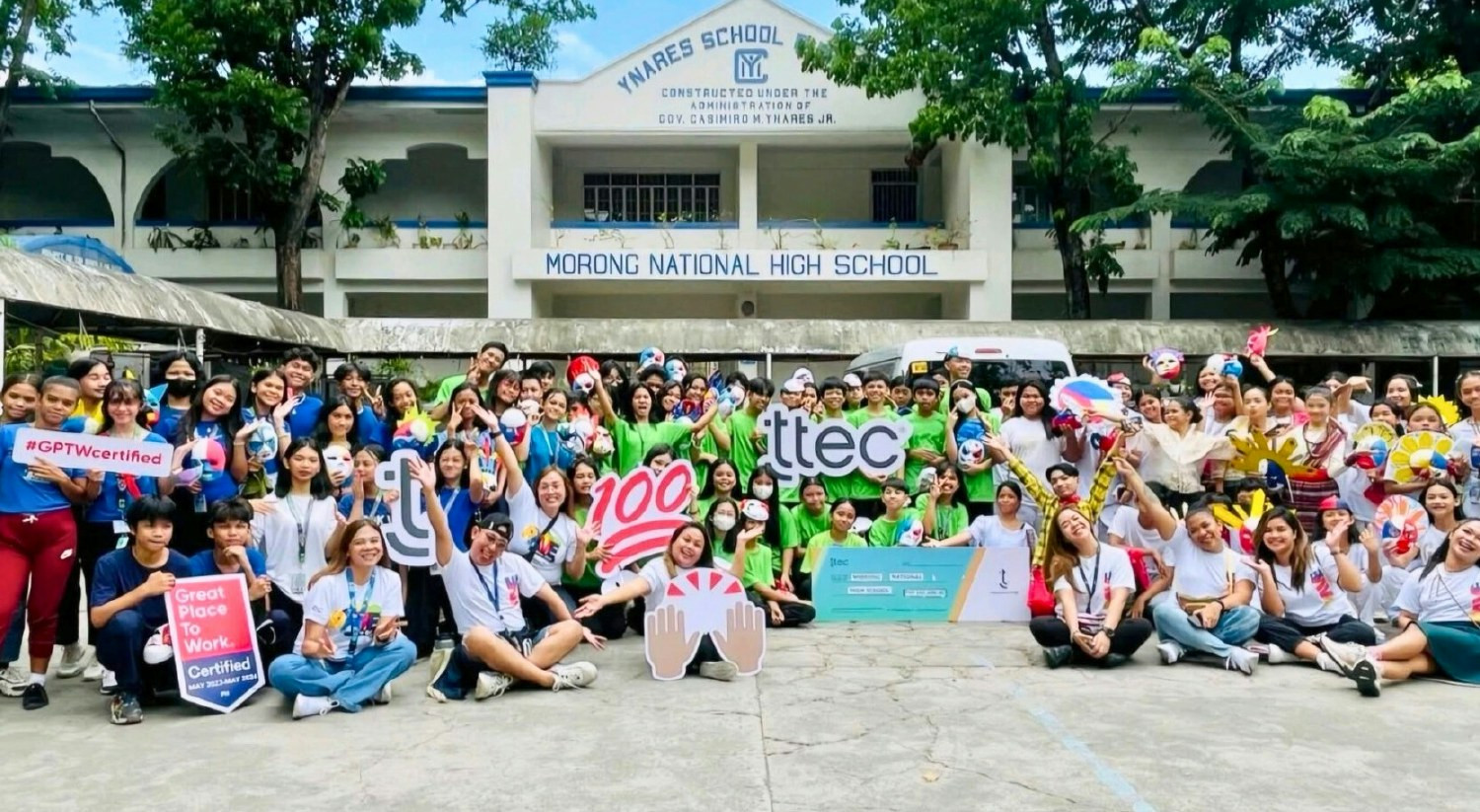TTEC Philippines celebrates together together while giving back