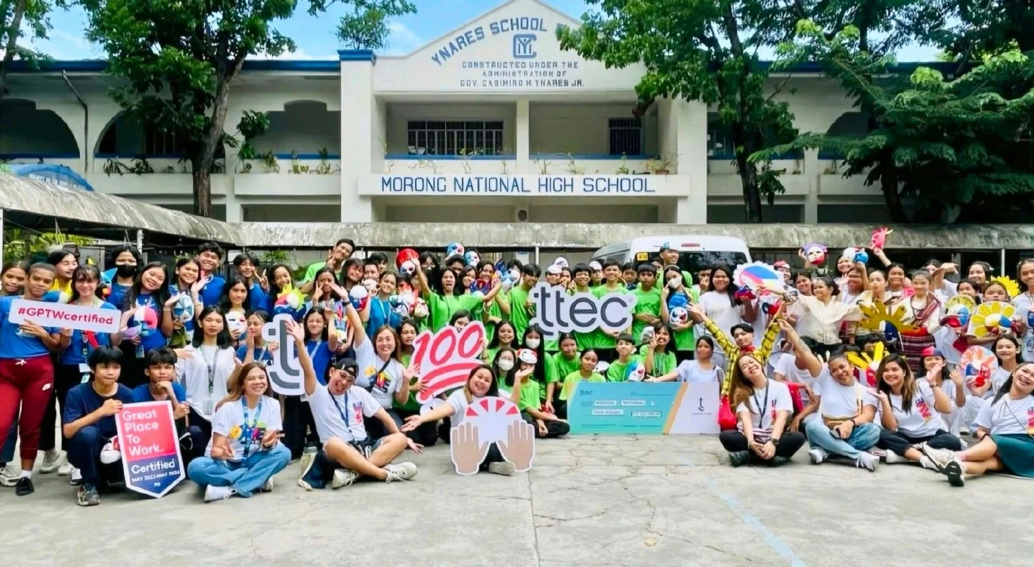 TTEC Philippines celebrates together together while giving back