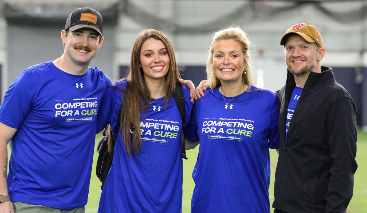 TRINITY team members represent the company at the T1D Real Estate Games.