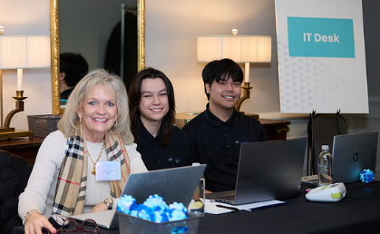 VP of IT and team at our Launch event. 