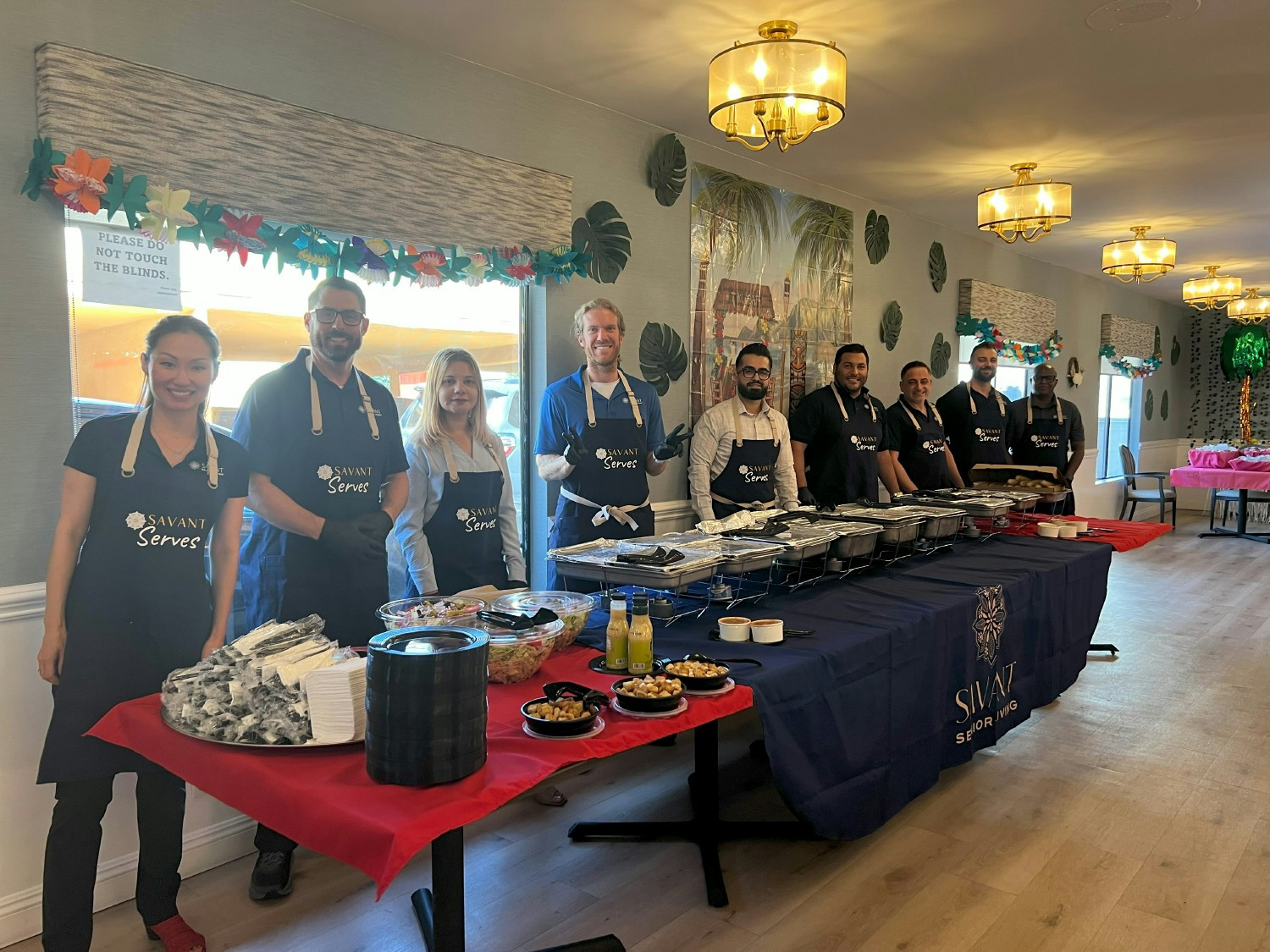 Savant Serves is one of our favorite traditions — where both our CEOs and leadership team roll up their sleeves to serve