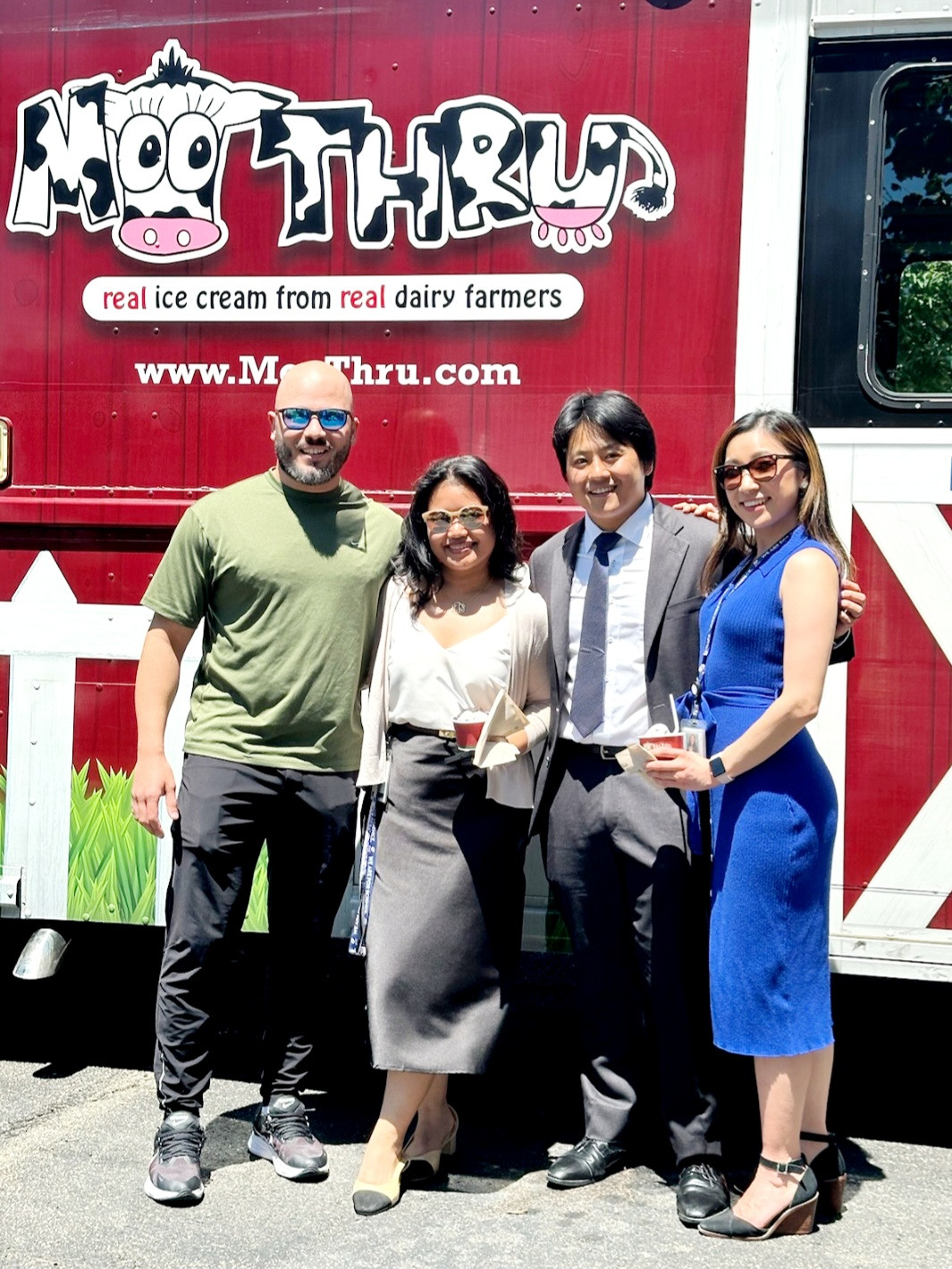 ATCC colleagues at our Frederick, MD location enjoying a healthy snack during our annual Wellness Fair. 