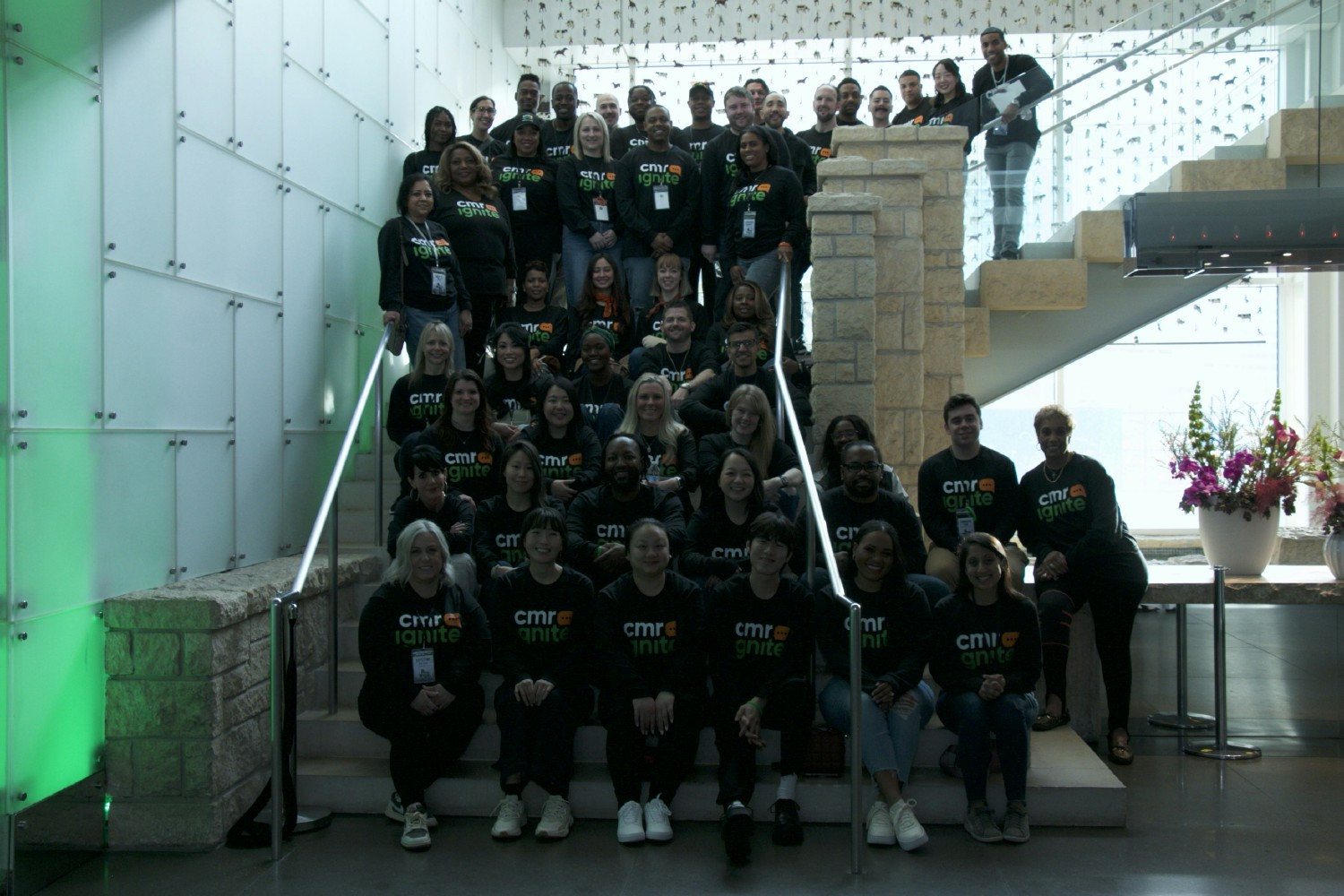 CMRignite employees at 2024 company retreat in Dallas