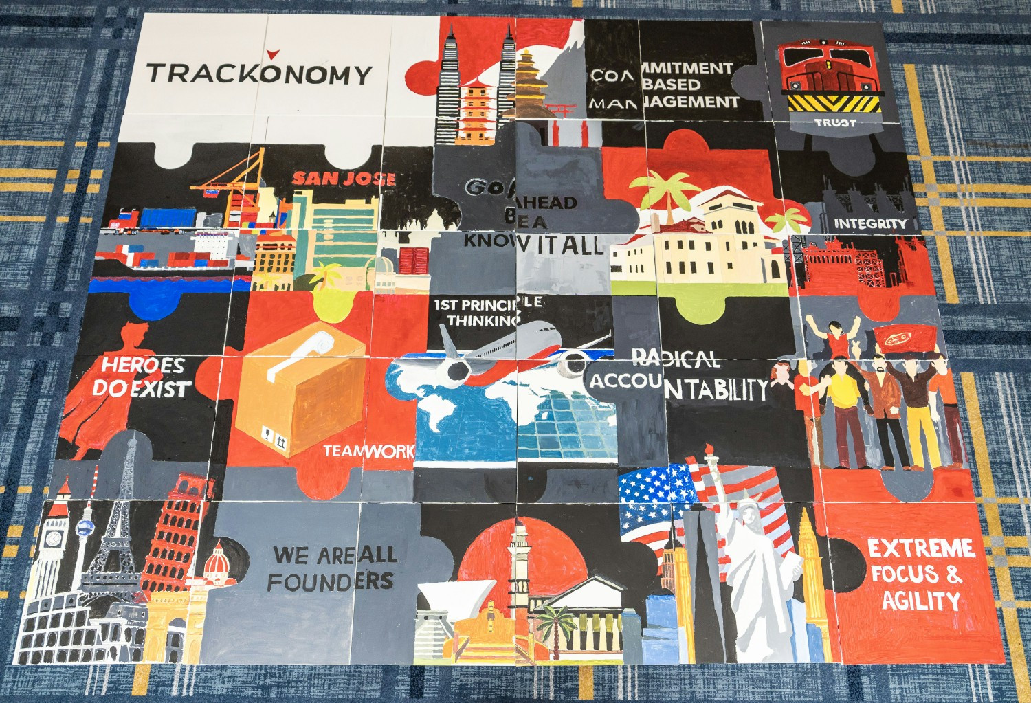 Trackonomy Mural
