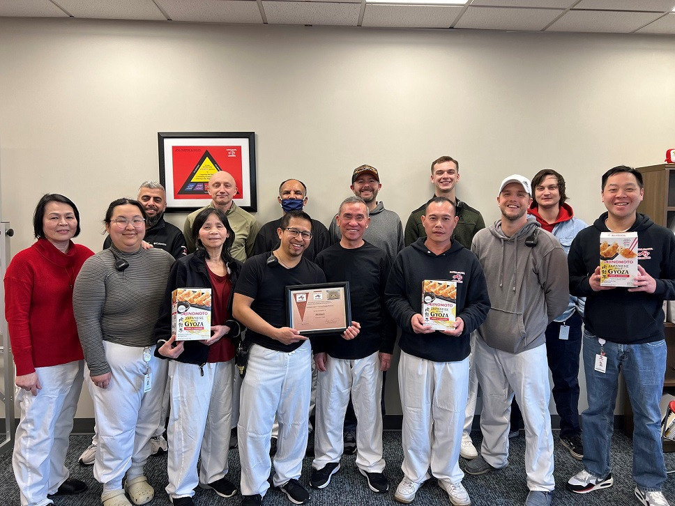 Employees recognized for being part of a Natural Work Team, driving innovation and problem-solving through CI projects.