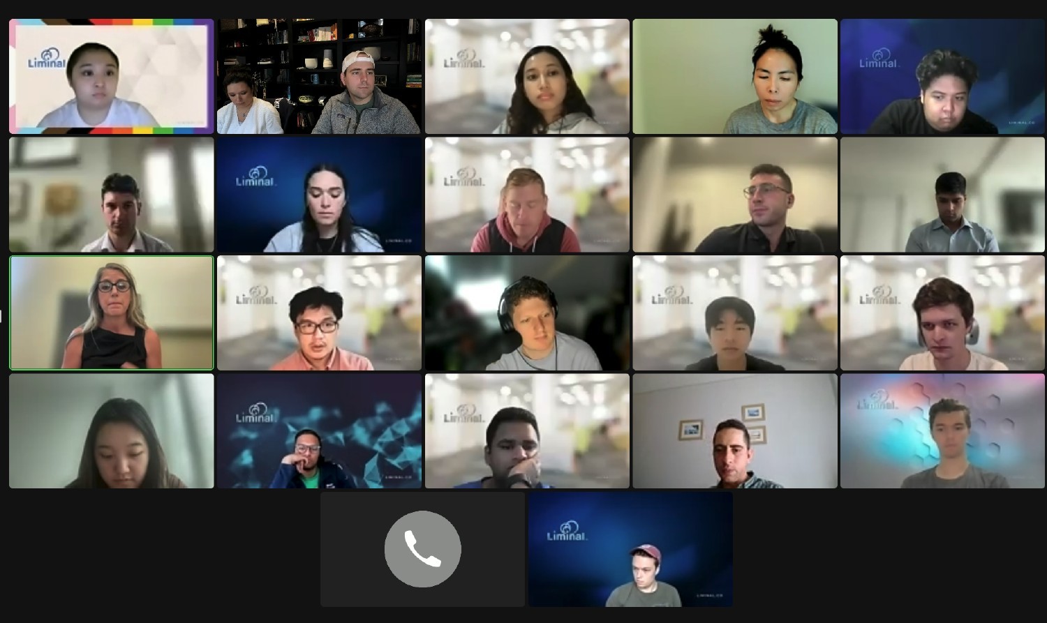 Weekly team calls represent our flexible work arrangement for our team members in the US, Portugal, and Philippines